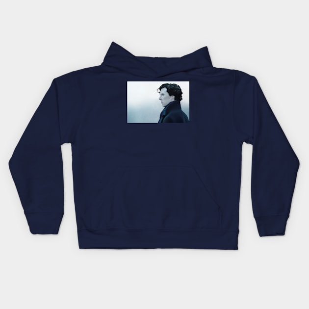 Sherlock (BBC) Kids Hoodie by eclecticmuse